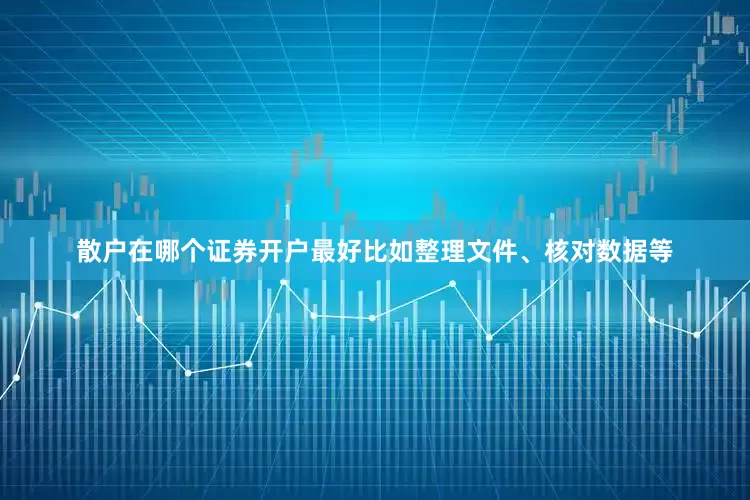 散户在哪个证券开户最好比如整理文件、核对数据等